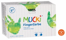 Zeige Details für KREUL Mucki Fingermalfarben, 6er Set Bild von KREUL Mucki Fingermalfarben, 6er Set