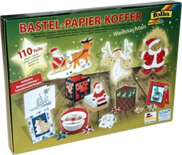 Zeige Details für FOLIA Bastelpapier-Koffer "Weihnachten" Bild von FOLIA Bastelpapier-Koffer "Weihnachten"