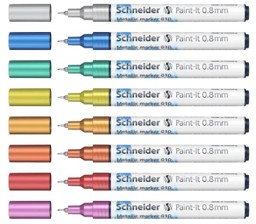 Zeige Details für SCHNEIDER Metallicmarker Paint-It 010 Bild von SCHNEIDER Metallicmarker Paint-It 010