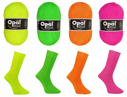 Zeige Details für OPAL Sockenwolle uni "NEON" 4-fädig Bild von OPAL Sockenwolle uni "NEON" 4-fädig