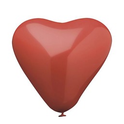 Zeige Details für 10 Luftballons Ø 26 cm rot "Herz" Bild von 10 Luftballons Ø 26 cm rot "Herz"