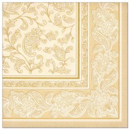 Zeige Details für Servietten "ROYAL Collection" champagner "Ornaments" Bild von Servietten "ROYAL Collection" champagner "Ornaments"