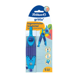 Zeige Details für PELIKAN griffix® Zirkel Bau mit Spitzenschutz Bild von PELIKAN griffix® Zirkel Bau mit Spitzenschutz