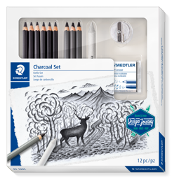 Zeige Details für STAEDTLER Zeichenset/Kohleset Charcoal Design Journey Bild von STAEDTLER Zeichenset/Kohleset Charcoal Design Journey