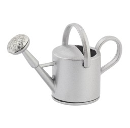 Zeige Details für HOBBYFUN Mini Gießkanne Metall silber Bild von HOBBYFUN Mini Gießkanne Metall silber