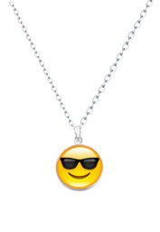 Zeige Details für Halskette mit Smiley 47-52 cm Bild von Halskette mit Smiley 47-52 cm