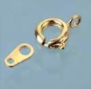 Zeige Details für Springring Öse vergoldet
 Bild von Springring Öse vergoldet