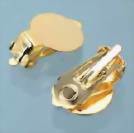 Zeige Details für Ohrclip mit Platine vergoldet
 Bild von Ohrclip mit Platine vergoldet