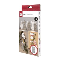 Zeige Details für RAYHER Silikon Gießform Rentierfreunde Bild von RAYHER Silikon Gießform Rentierfreunde