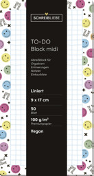Zeige Details für To-do Block midi Smile Bild von To-do Block midi Smile