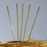 Zeige Details für Kettelstifte echt vergoldet
 Bild von Kettelstifte echt vergoldet