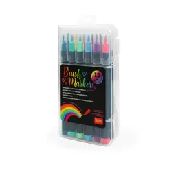 Zeige Details für LEGAMI Set Brush Markers "Bright" Bild von LEGAMI Set Brush Markers "Bright"