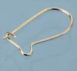 Zeige Details für Ohrhaken vergoldet
 Bild von Ohrhaken vergoldet