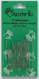 Zeige Details für 15 Nähnadeln "Handwork-Serie"
 Bild von 15 Nähnadeln "Handwork-Serie"