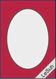 Zeige Details für 5 Passepartoutkarten "oval" rot 10,5 x 15 cm
 Bild von 5 Passepartoutkarten "oval" rot 10,5 x 15 cm