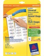 Zeige Details für AVERY ZWECKFORM Universal-Etiketten 4782 Bild von AVERY ZWECKFORM Universal-Etiketten 4782