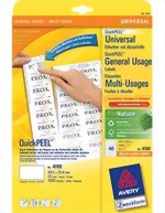 Zeige Details für AVERY ZWECKFORM Universal-Etiketten 4780 Bild von AVERY ZWECKFORM Universal-Etiketten 4780