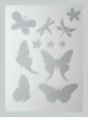 Zeige Details für Schablone "Schmetterlinge" Bild von Schablone "Schmetterlinge"
