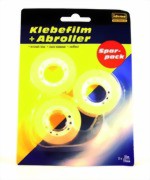 Zeige Details für IDENA Klebefilm + Abroller
 Bild von IDENA Klebefilm + Abroller