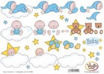 Zeige Details für 3D Bogen "Baby-Boy"
 Bild von 3D Bogen "Baby-Boy"