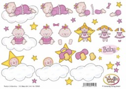 Zeige Details für 3D Bogen "Baby-Girl"
 Bild von 3D Bogen "Baby-Girl"