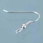 Zeige Details für Ohrhaken Fischerhaken versilbert
 Bild von Ohrhaken Fischerhaken versilbert