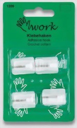 Zeige Details für Klebehaken weiß "Handwork-Serie"
 Bild von Klebehaken weiß "Handwork-Serie"