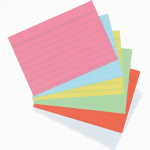 Zeige Details für HERLITZ Karteikarten A5 liniert unifarben Bild von HERLITZ Karteikarten A5 liniert unifarben