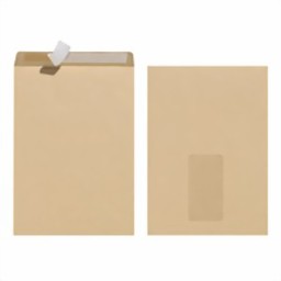 Zeige Details für Versandtasche C5 mit Fenster braun Bild von Versandtasche C5 mit Fenster braun