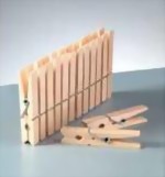 Zeige Details für efco Holzklammern roh, 72 x 10 mm Bild von efco Holzklammern roh, 72 x 10 mm