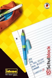 Zeige Details für IDENA Schulblock DIN A4 liniert Bild von IDENA Schulblock DIN A4 liniert