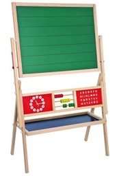 Zeige Details für IDENA Standtafel mit Ablage, magnetisch Bild von IDENA Standtafel mit Ablage, magnetisch