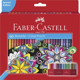 Zeige Details für FABER-CASTELL Farbstifte CASTLE, 60er Kartonetui Bild von FABER-CASTELL Farbstifte CASTLE, 60er Kartonetui