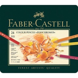 Zeige Details für FABER-CASTELL Künstlerfarbstift Polychromos, 24er Metalletui Bild von FABER-CASTELL Künstlerfarbstift Polychromos, 24er Metalletui