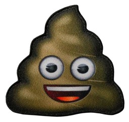 Zeige Details für Mono-Quick Applikation Emoji® Scheißhäufchen Bild von Mono-Quick Applikation Emoji® Scheißhäufchen