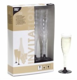 Zeige Details für 20 Stiel-Gläser für Sekt  0,1 l,  glasklar Bild von 20 Stiel-Gläser für Sekt  0,1 l,  glasklar