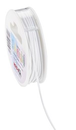 Zeige Details für Schnulli-Kordel 1,8 mm, weiss Bild von Schnulli-Kordel 1,8 mm, weiss