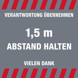 Zeige Details für NOVUS Hinweismatte SMART 90 x 90 cm "Verantwortung übernehmen" Bild von NOVUS Hinweismatte SMART 90 x 90 cm "Verantwortung übernehmen"