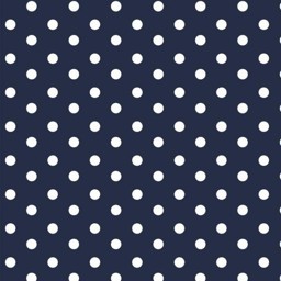 Zeige Details für Baumwolle Design "Dots" dunkelblau Bild von Baumwolle Design "Dots" dunkelblau