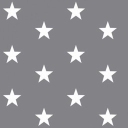 Zeige Details für Baumwolle Design "Stars" grau Bild von Baumwolle Design "Stars" grau