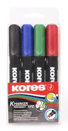 Zeige Details für Kores Permanent-Marker "K MARKER" mit Keilspitze Bild von Kores Permanent-Marker "K MARKER" mit Keilspitze