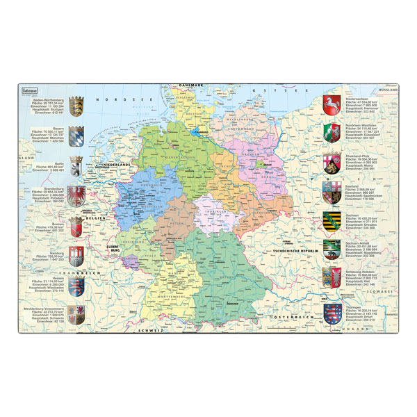 Bild von IDENA Schreibunterlage  Deutschland