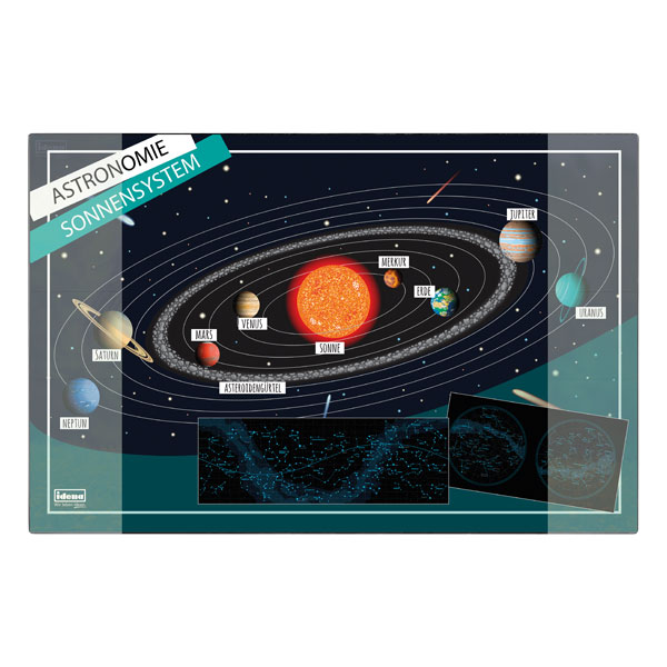 Bild von IDENA Schreibunterlage  Sonnensystem