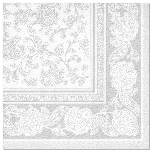 Bild von Servietten "ROYAL Collection" weiss "Ornaments"
