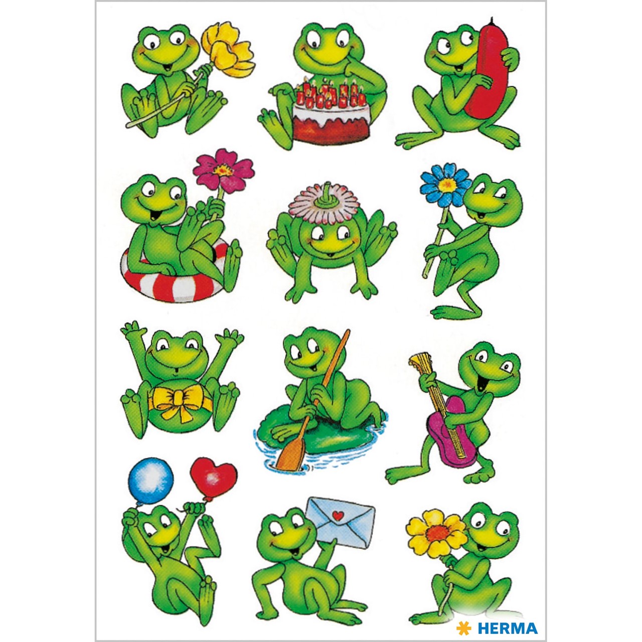 Bild von HERMA Sticker Frösche