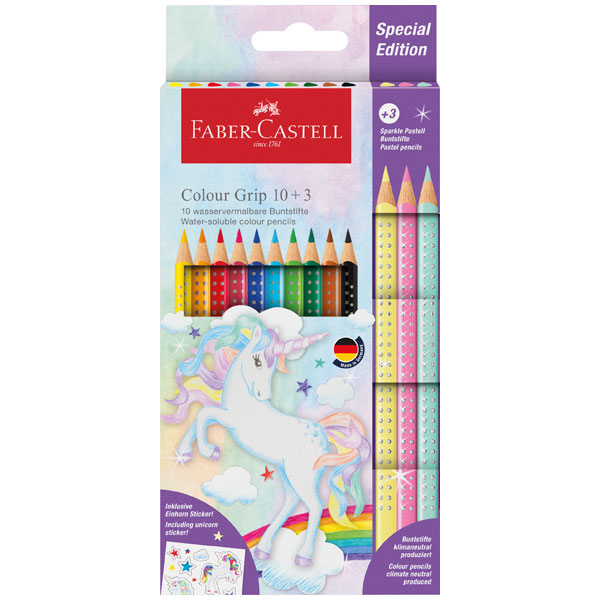 Bild von FABER-CASTELL Buntstift Colour Grip Einhorn