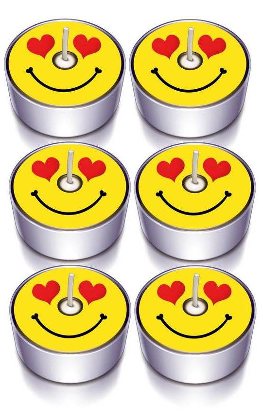 Bild von Design-Lichter Smile Heart