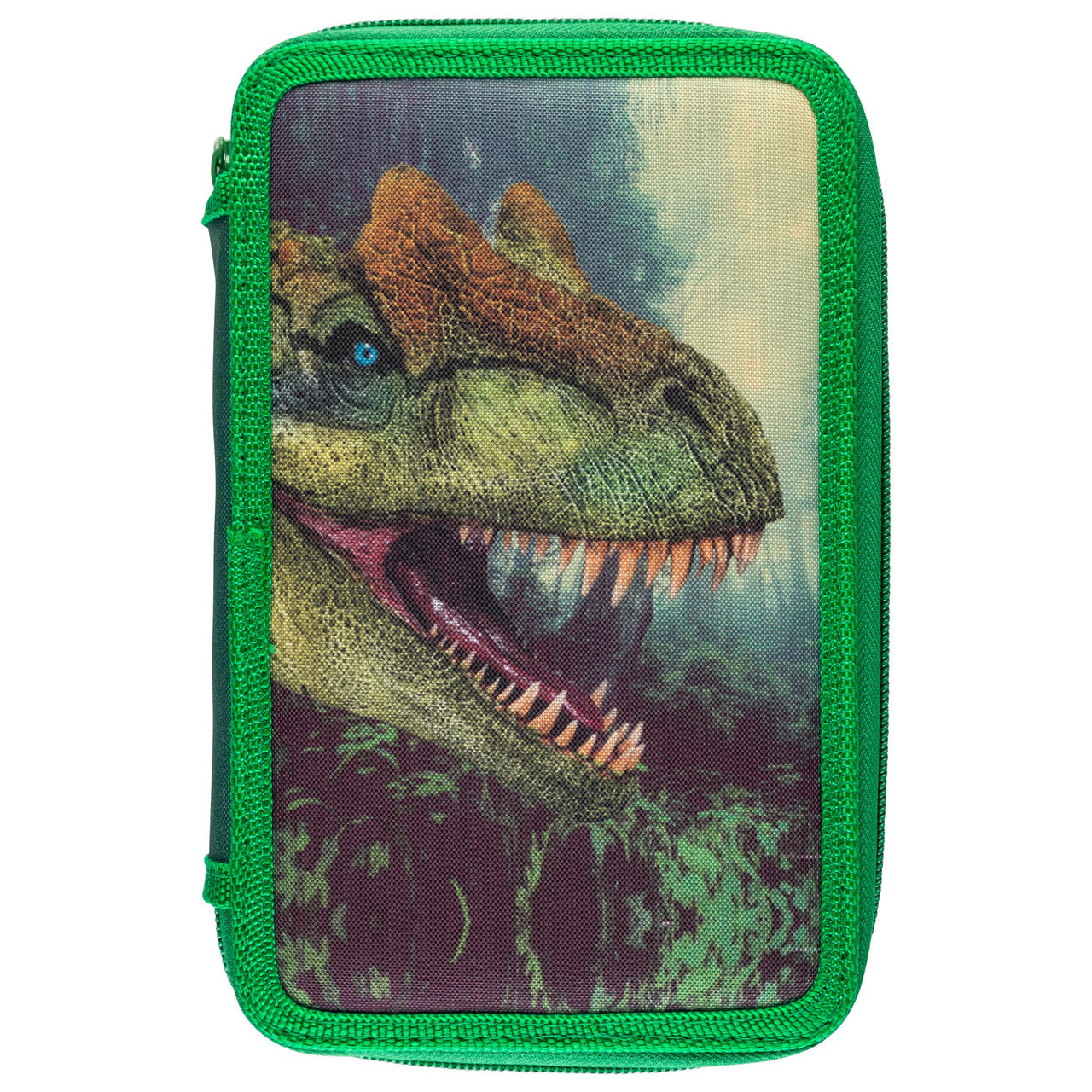 Bild von IDENA Schüleretui Triple Dinosaurier