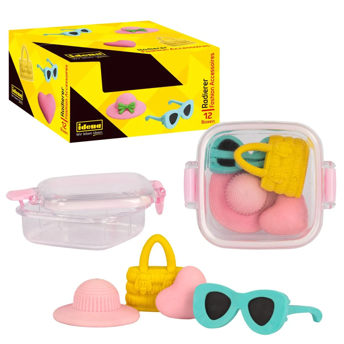 Bild von IDENA Radierer Fashion in Box