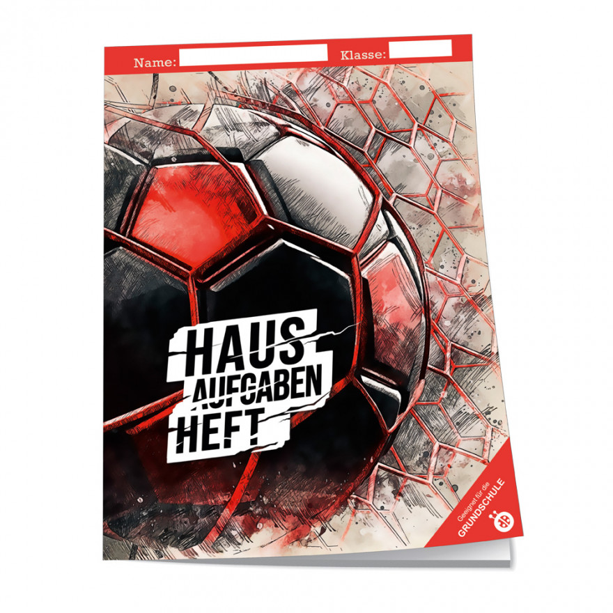 Bild von TRÖTSCH Hausaufgabenheft A5 Grundschule Fußball